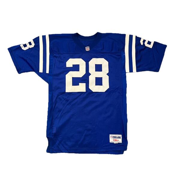 Wilson Other - Indianapolis Colts NFL Marshall Faulk #28 Vintage Wilson Jersey XL (48)